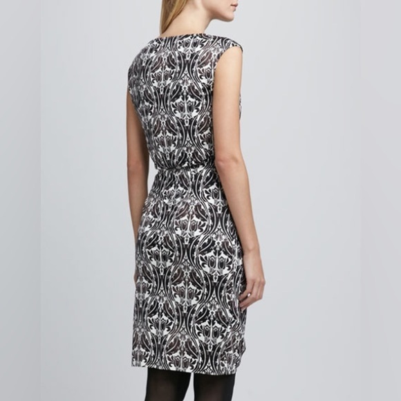 Tory Burch Odila Printed  Silk Dress - Picture 2 of 7